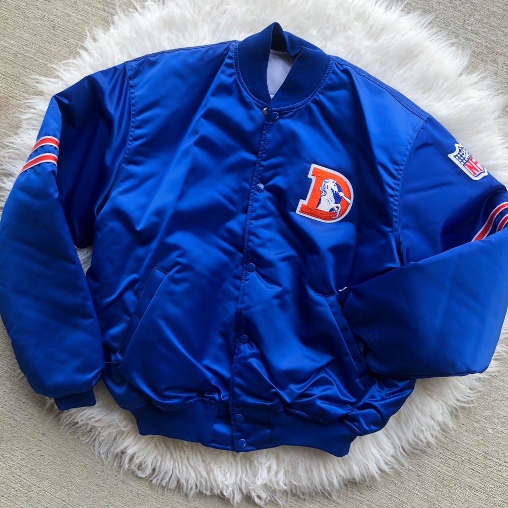 Vintage Denver Broncos Jacket Mid 80s
